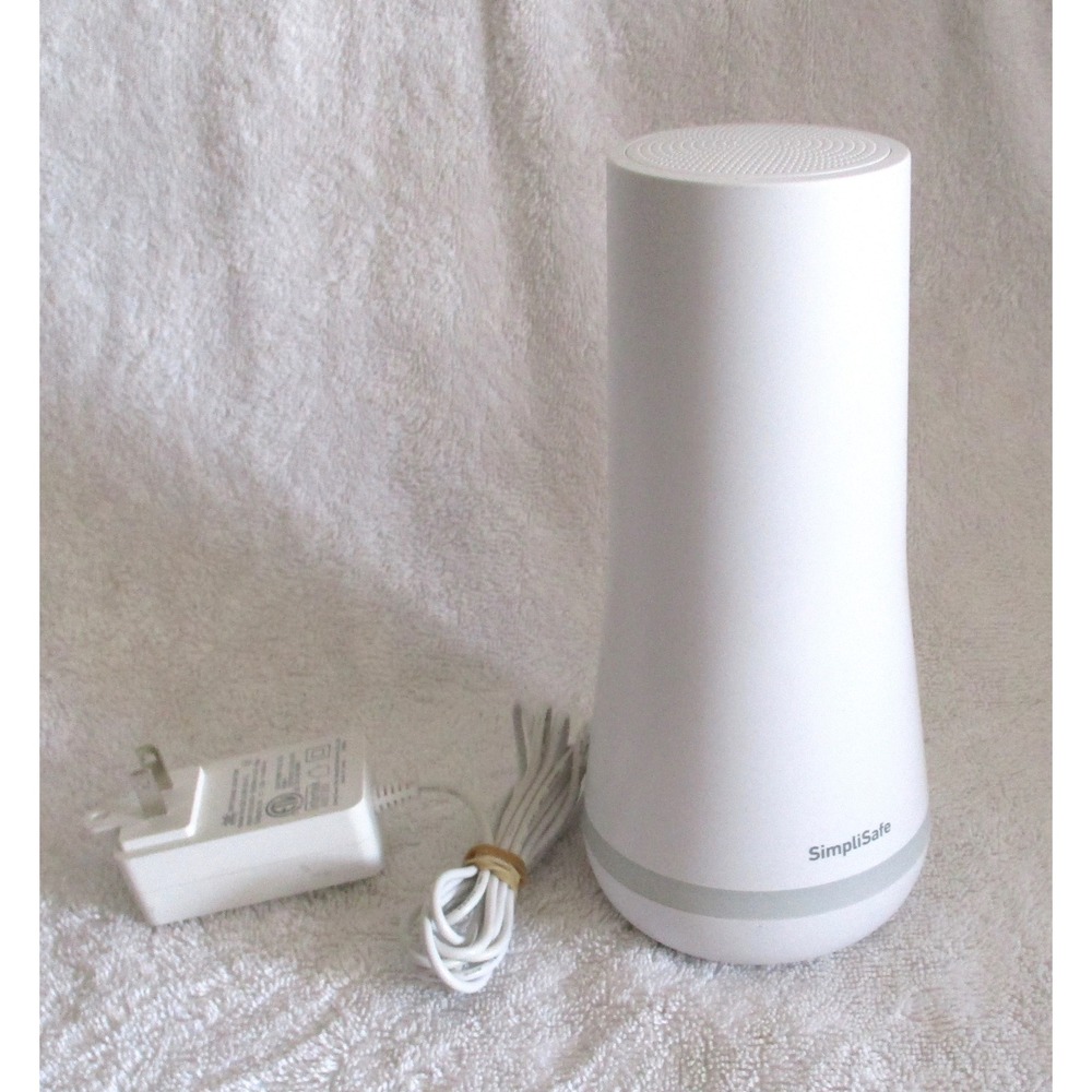 SimpliSafe Gen 3 Base Station SSBS3 White Home Security System Hub w/Power Cord